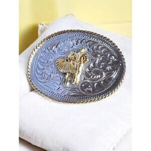 Vintage Wilmarth E. Providence RI Belt Buckle